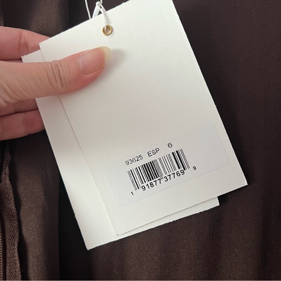 NWT Mac Duggal 93625 Long Sleeve Sequin Mini Dress - Picture 10 of 17